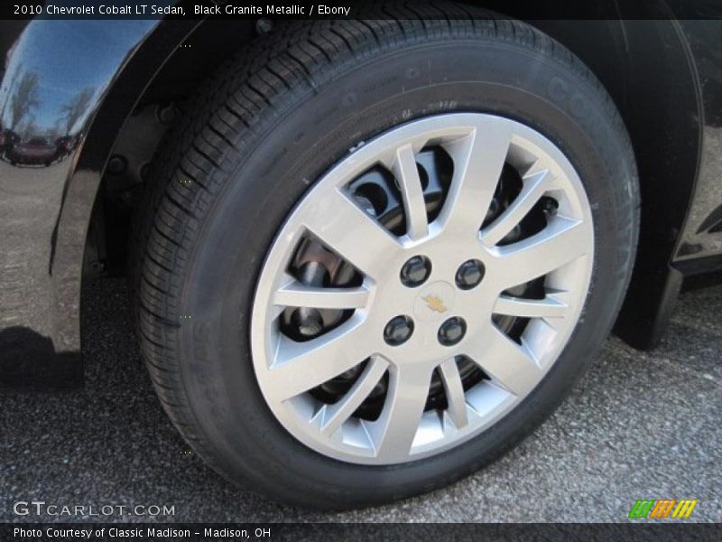 Black Granite Metallic / Ebony 2010 Chevrolet Cobalt LT Sedan
