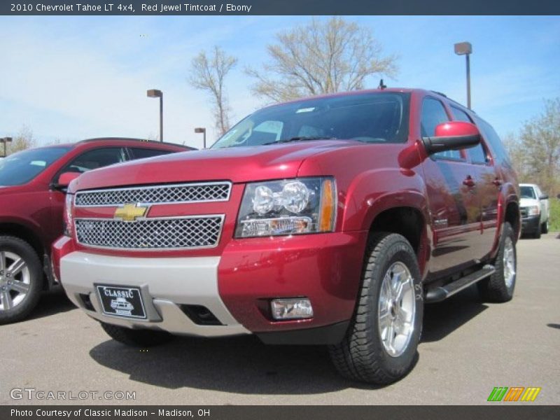 Red Jewel Tintcoat / Ebony 2010 Chevrolet Tahoe LT 4x4