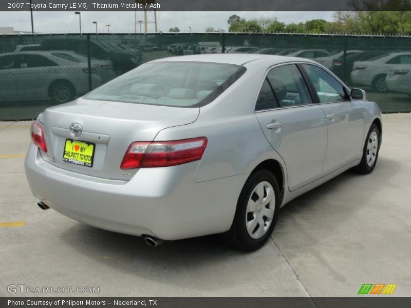 Titanium Metallic / Ash 2007 Toyota Camry LE V6