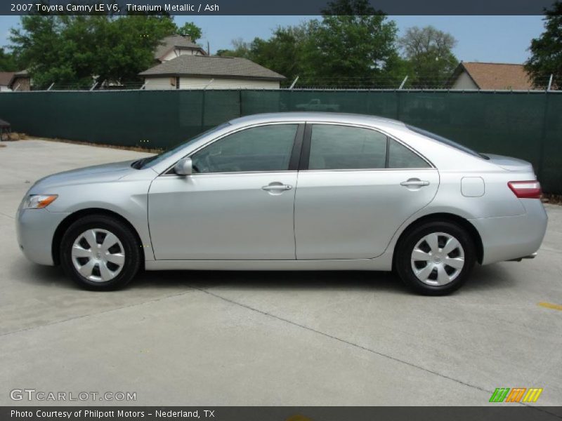 Titanium Metallic / Ash 2007 Toyota Camry LE V6
