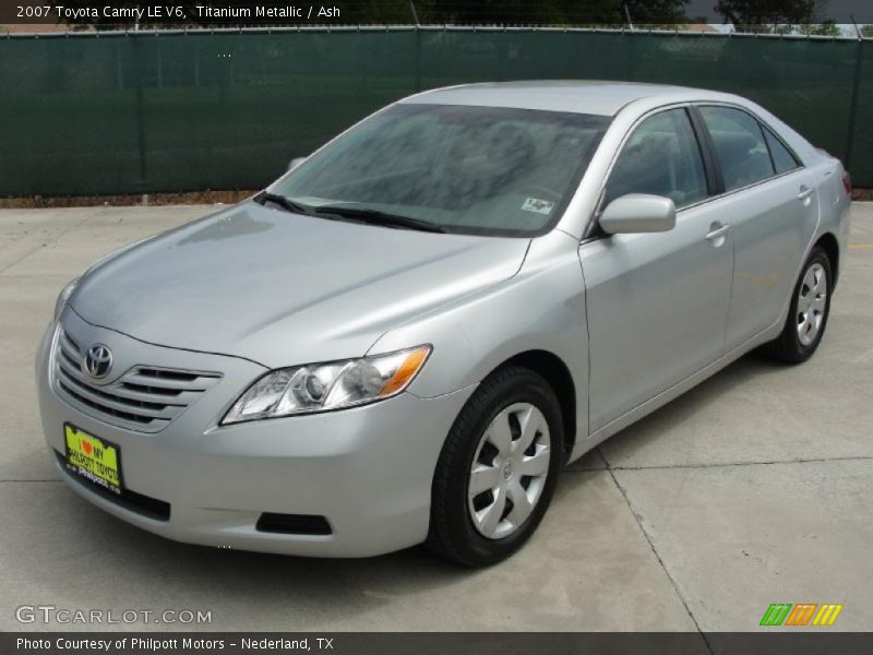Titanium Metallic / Ash 2007 Toyota Camry LE V6
