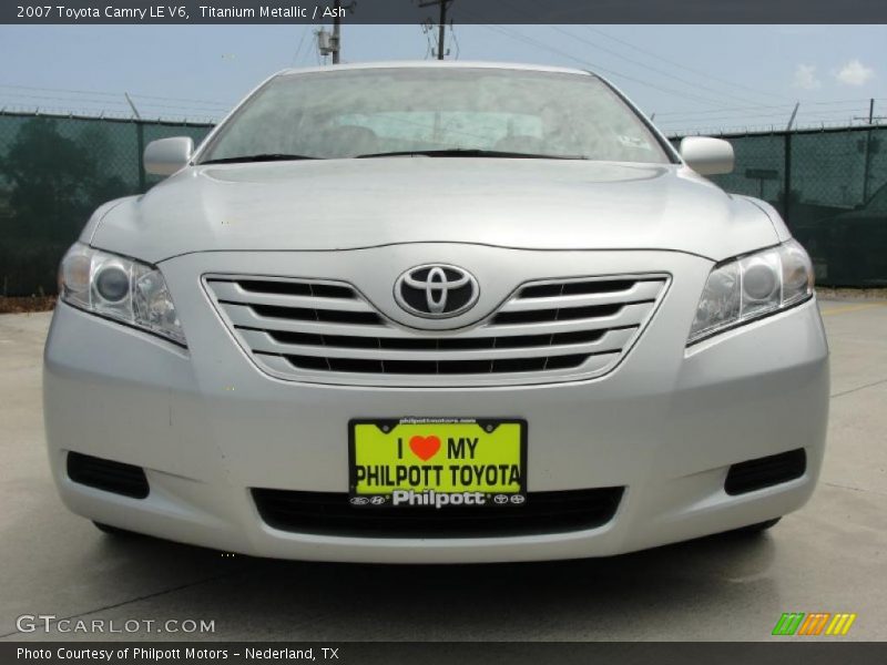 Titanium Metallic / Ash 2007 Toyota Camry LE V6