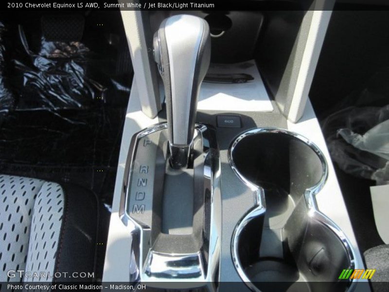 Summit White / Jet Black/Light Titanium 2010 Chevrolet Equinox LS AWD