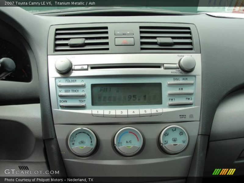 Titanium Metallic / Ash 2007 Toyota Camry LE V6