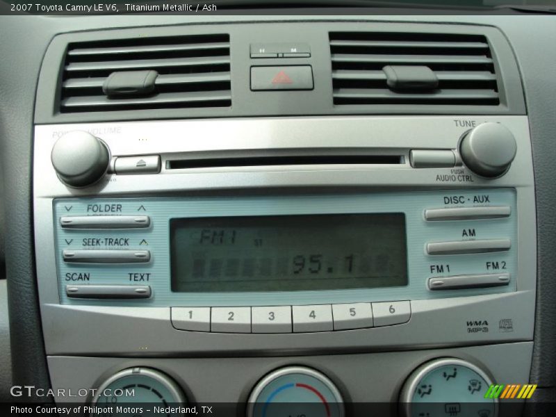 Titanium Metallic / Ash 2007 Toyota Camry LE V6