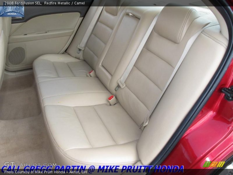Redfire Metallic / Camel 2008 Ford Fusion SEL