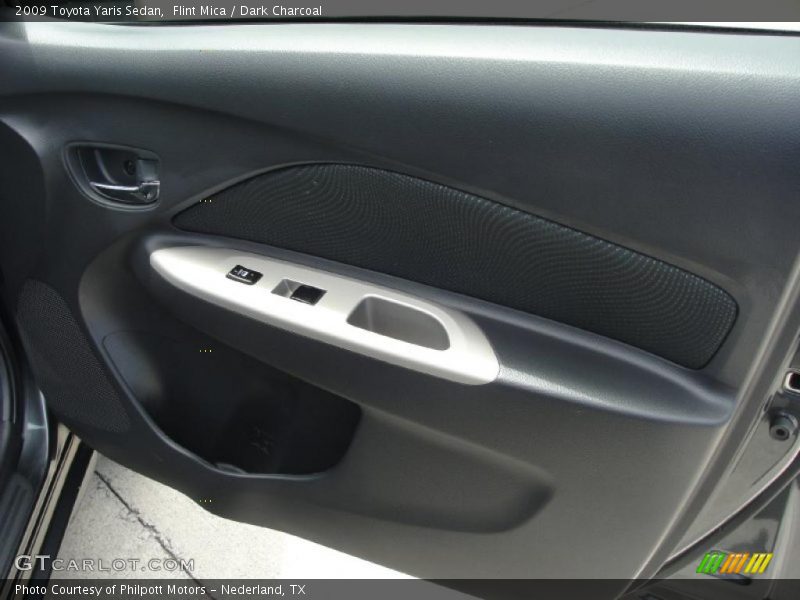 Flint Mica / Dark Charcoal 2009 Toyota Yaris Sedan