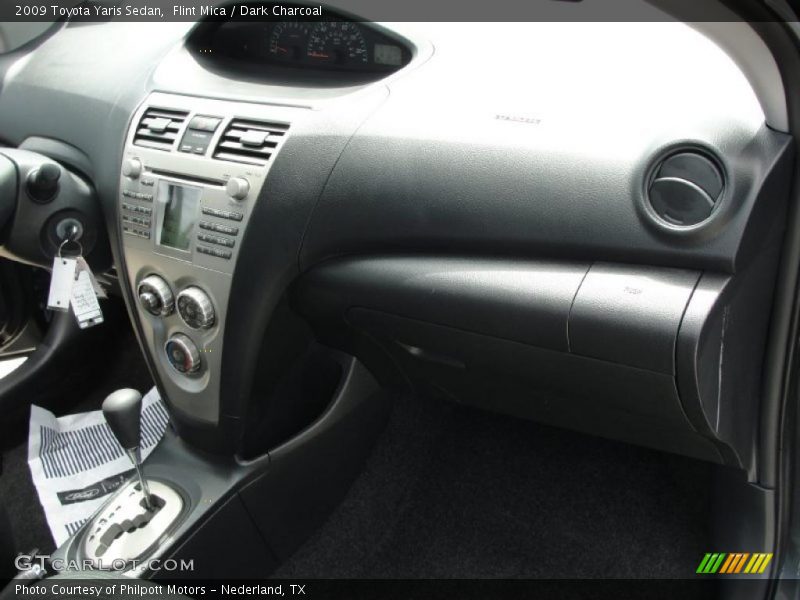 Flint Mica / Dark Charcoal 2009 Toyota Yaris Sedan