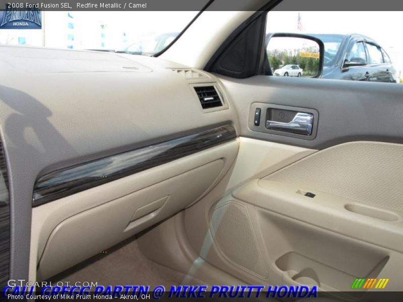 Redfire Metallic / Camel 2008 Ford Fusion SEL