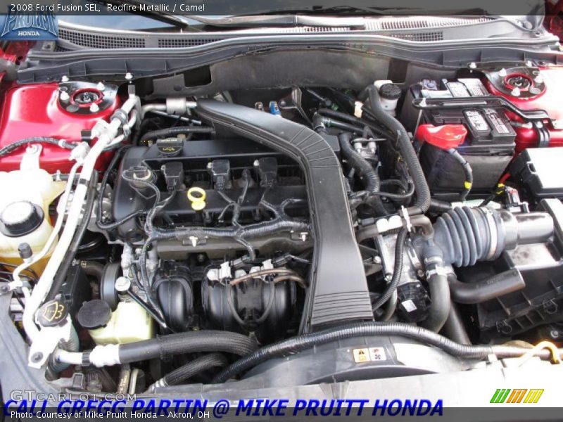 Redfire Metallic / Camel 2008 Ford Fusion SEL