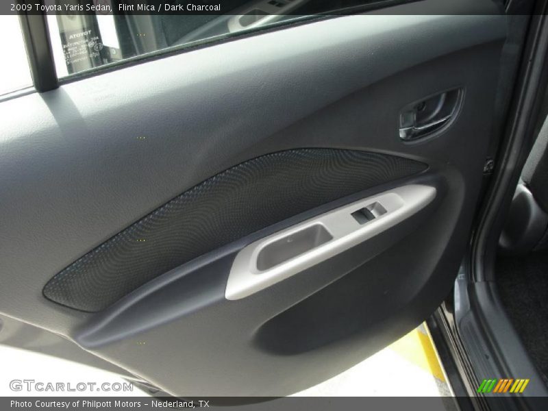 Flint Mica / Dark Charcoal 2009 Toyota Yaris Sedan