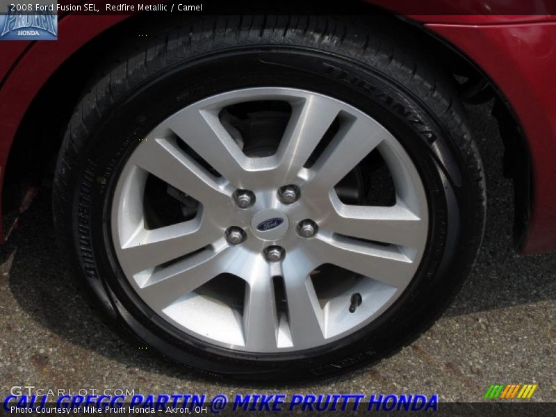 Redfire Metallic / Camel 2008 Ford Fusion SEL