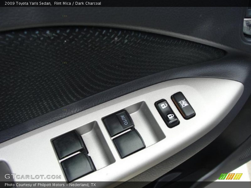 Flint Mica / Dark Charcoal 2009 Toyota Yaris Sedan