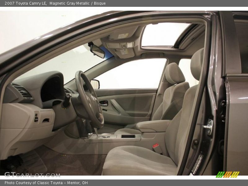 Magnetic Gray Metallic / Bisque 2007 Toyota Camry LE