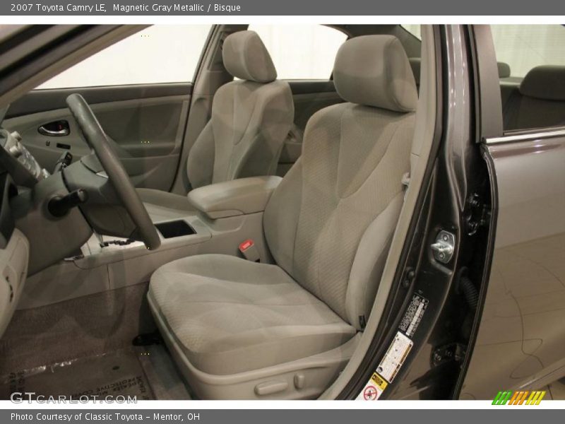 Magnetic Gray Metallic / Bisque 2007 Toyota Camry LE