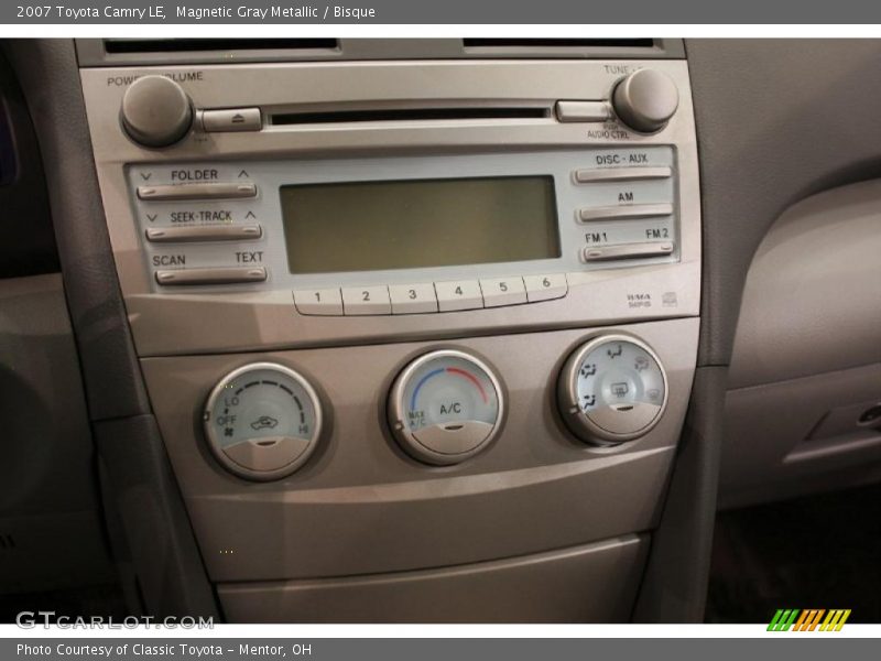 Magnetic Gray Metallic / Bisque 2007 Toyota Camry LE