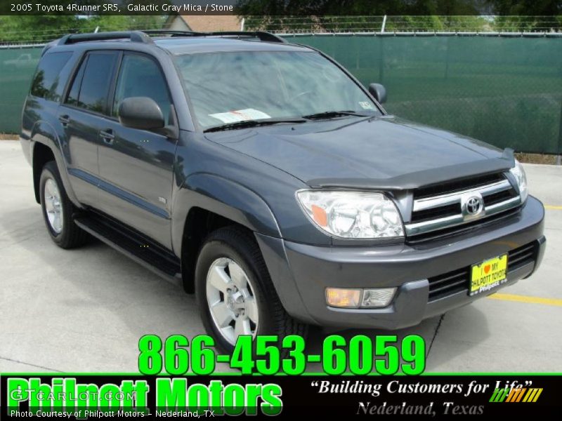 Galactic Gray Mica / Stone 2005 Toyota 4Runner SR5