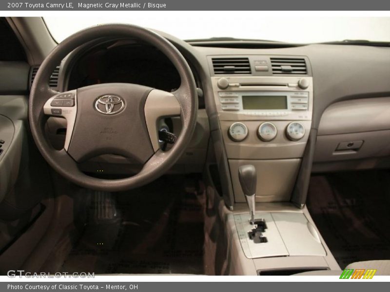 Magnetic Gray Metallic / Bisque 2007 Toyota Camry LE