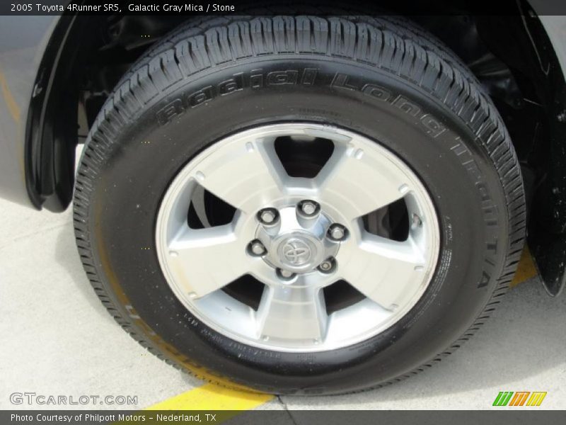 Galactic Gray Mica / Stone 2005 Toyota 4Runner SR5