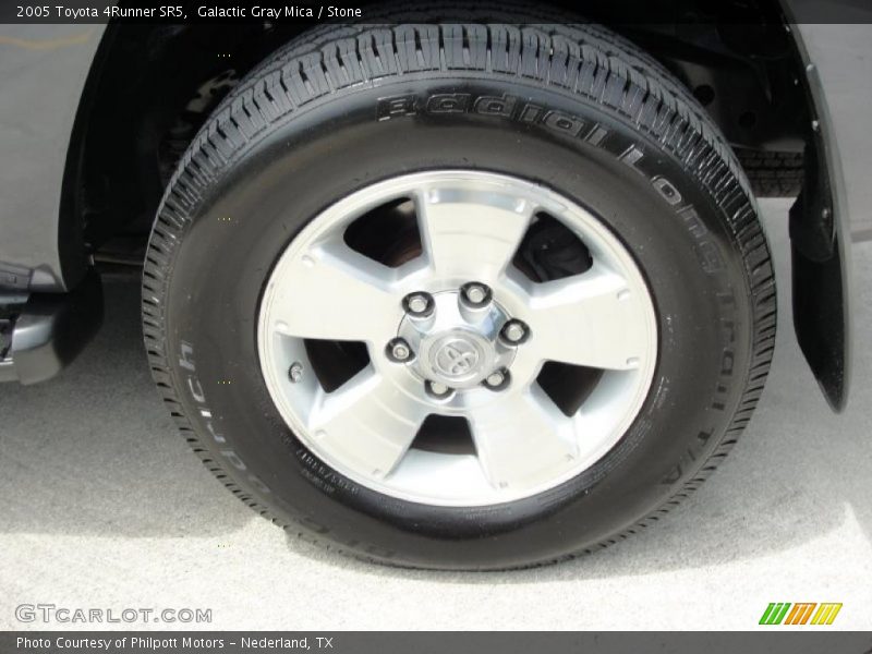 Galactic Gray Mica / Stone 2005 Toyota 4Runner SR5