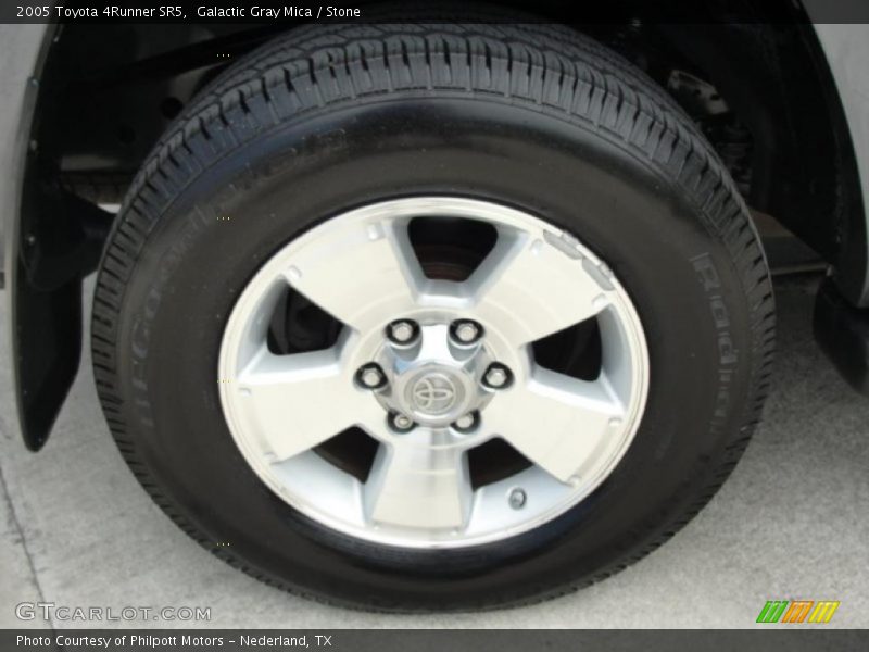 Galactic Gray Mica / Stone 2005 Toyota 4Runner SR5
