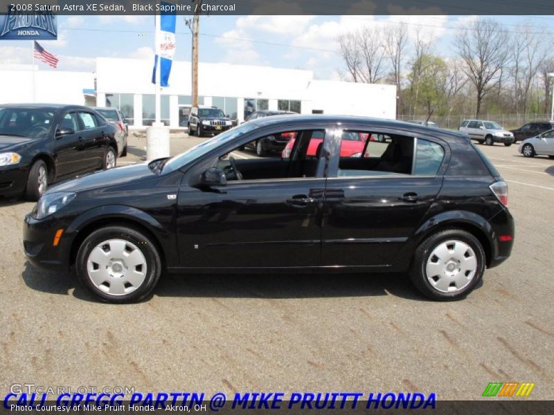 Black Sapphire / Charcoal 2008 Saturn Astra XE Sedan