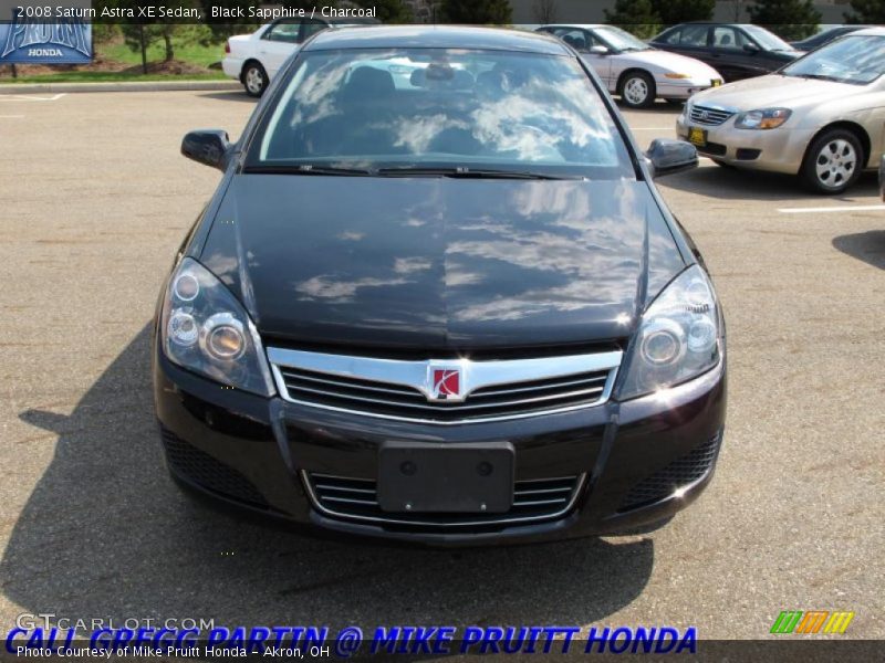 Black Sapphire / Charcoal 2008 Saturn Astra XE Sedan