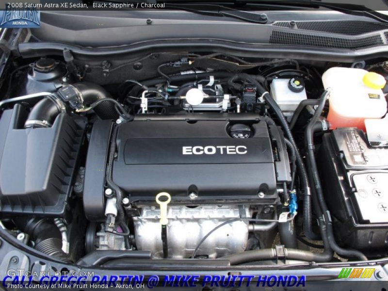 Black Sapphire / Charcoal 2008 Saturn Astra XE Sedan