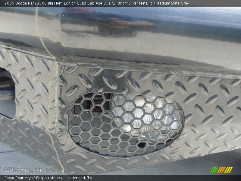 Bright Silver Metallic / Medium Slate Gray 2006 Dodge Ram 3500 Big Horn Edition Quad Cab 4x4 Dually