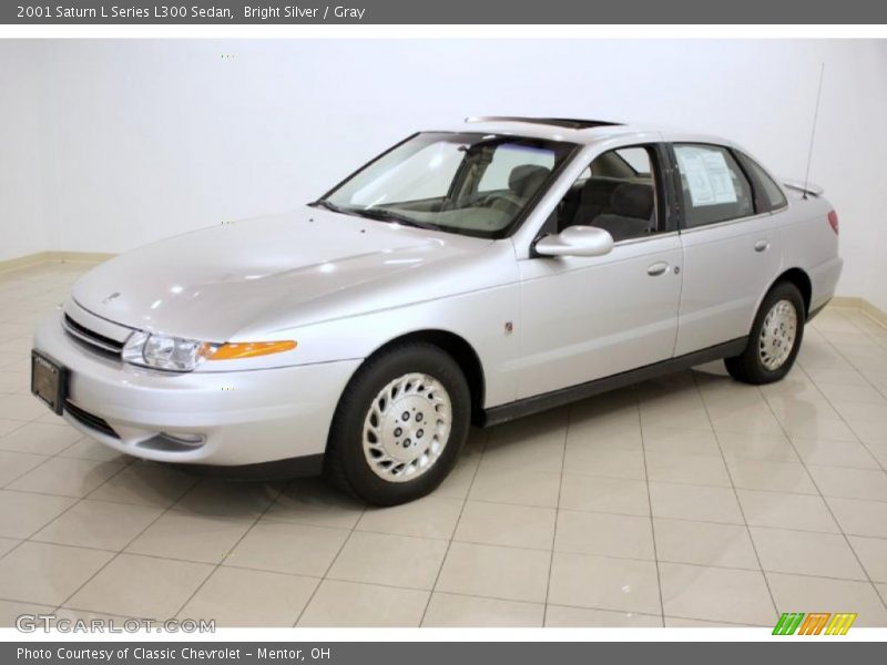 Bright Silver / Gray 2001 Saturn L Series L300 Sedan
