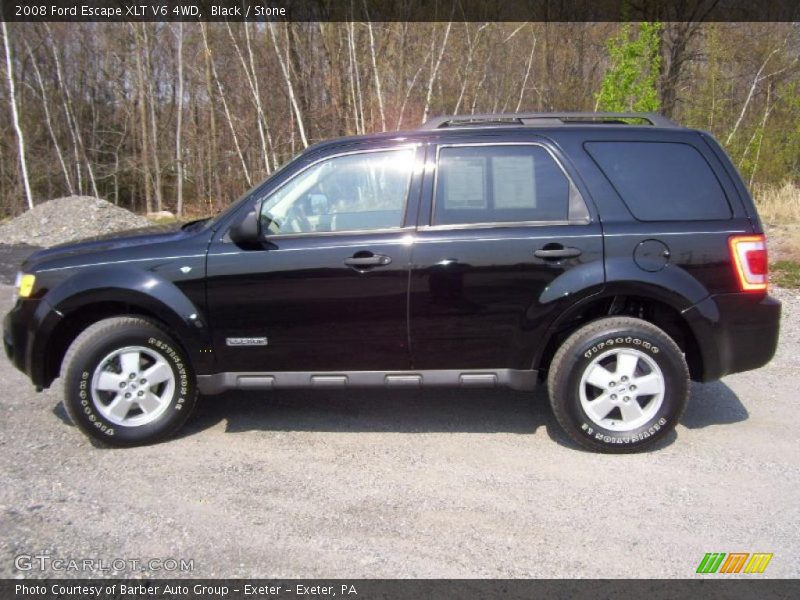 Black / Stone 2008 Ford Escape XLT V6 4WD