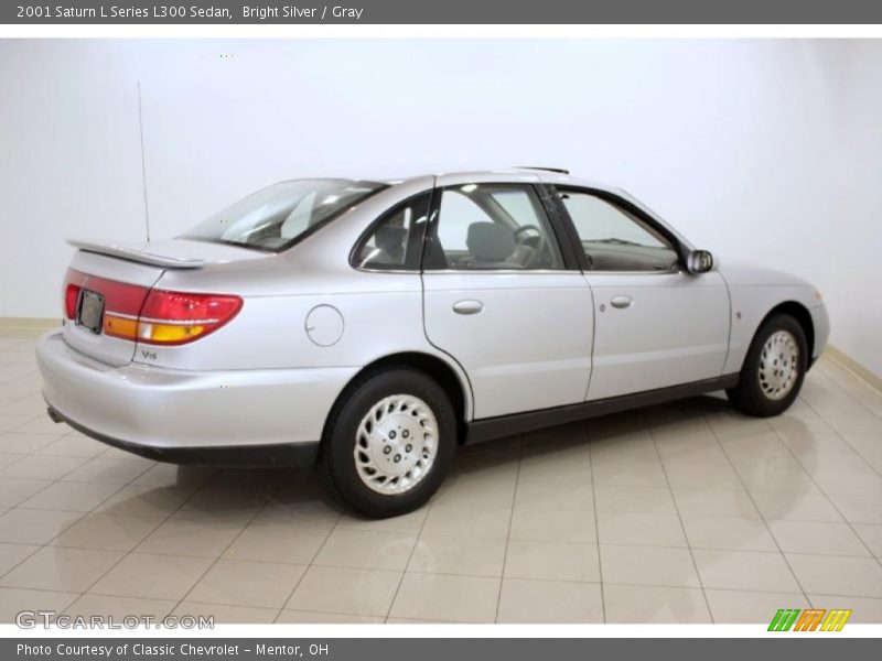 Bright Silver / Gray 2001 Saturn L Series L300 Sedan