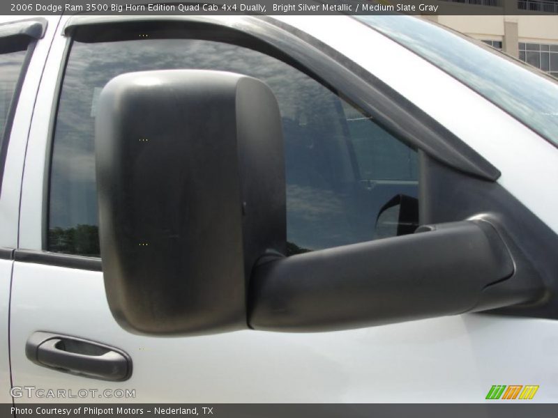 Bright Silver Metallic / Medium Slate Gray 2006 Dodge Ram 3500 Big Horn Edition Quad Cab 4x4 Dually