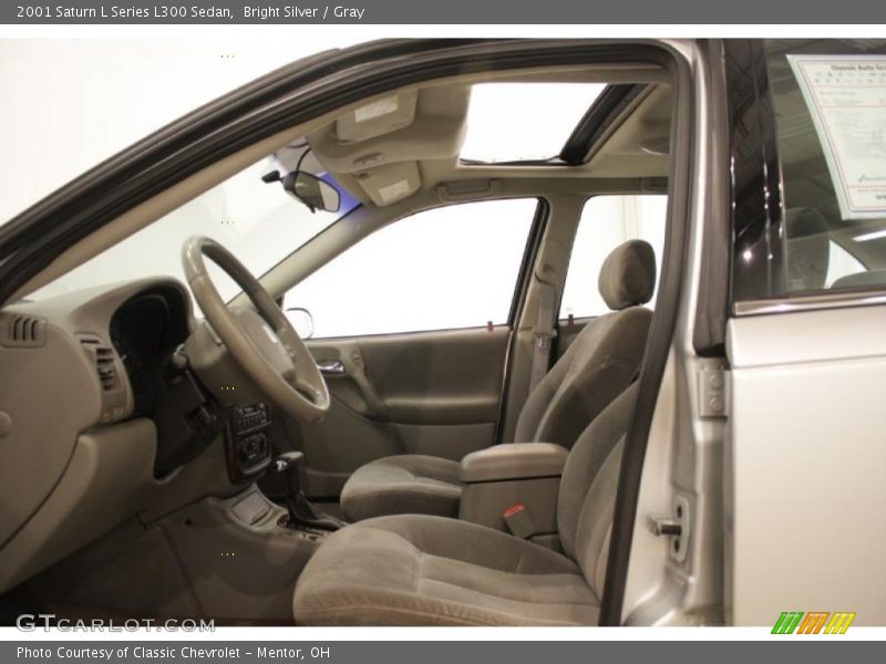 Bright Silver / Gray 2001 Saturn L Series L300 Sedan