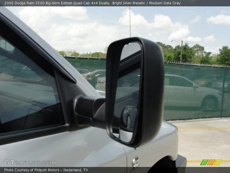 Bright Silver Metallic / Medium Slate Gray 2006 Dodge Ram 3500 Big Horn Edition Quad Cab 4x4 Dually