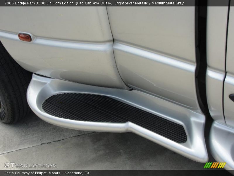 Bright Silver Metallic / Medium Slate Gray 2006 Dodge Ram 3500 Big Horn Edition Quad Cab 4x4 Dually