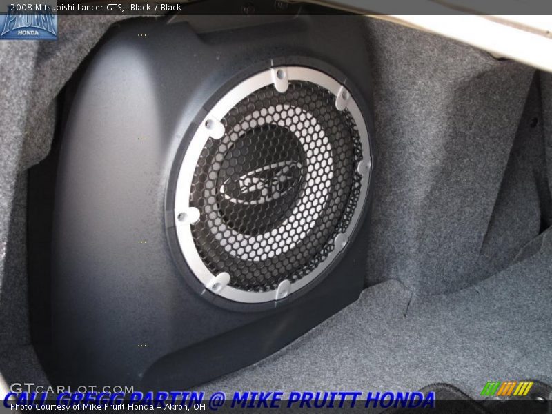 Black / Black 2008 Mitsubishi Lancer GTS
