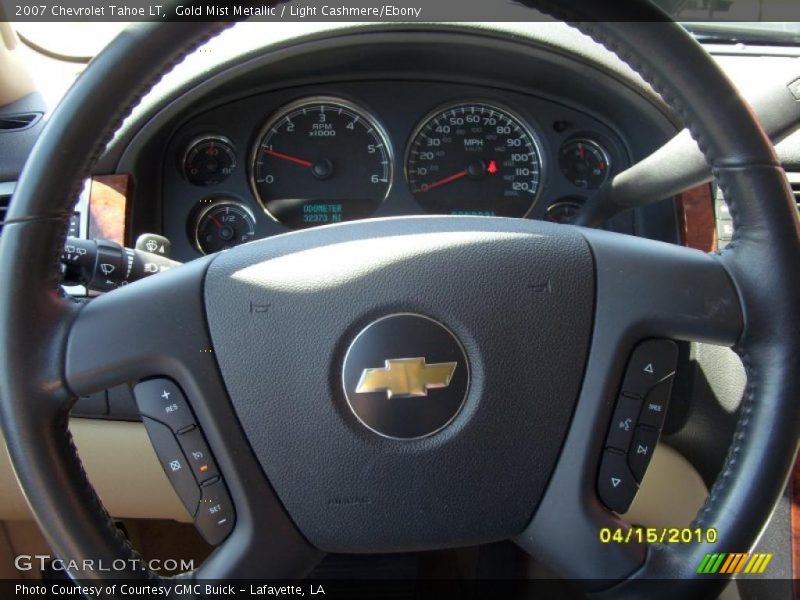 Gold Mist Metallic / Light Cashmere/Ebony 2007 Chevrolet Tahoe LT