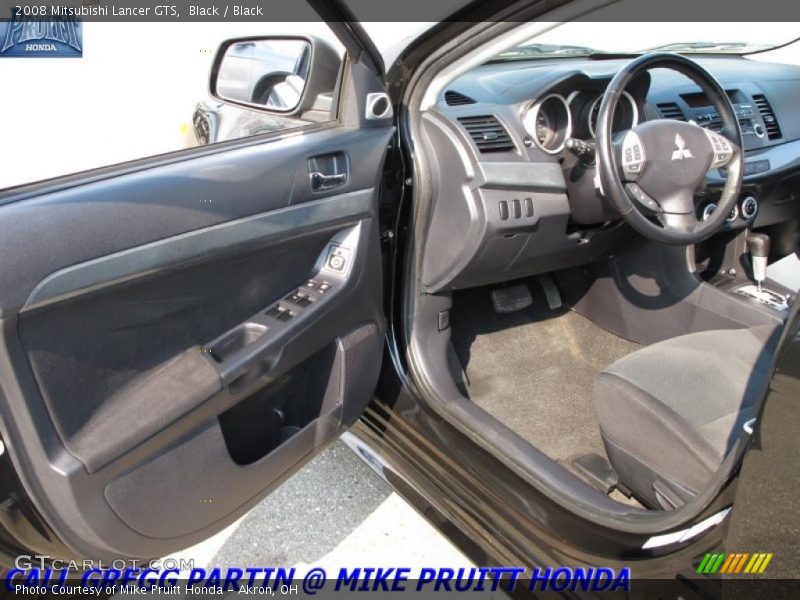 Black / Black 2008 Mitsubishi Lancer GTS