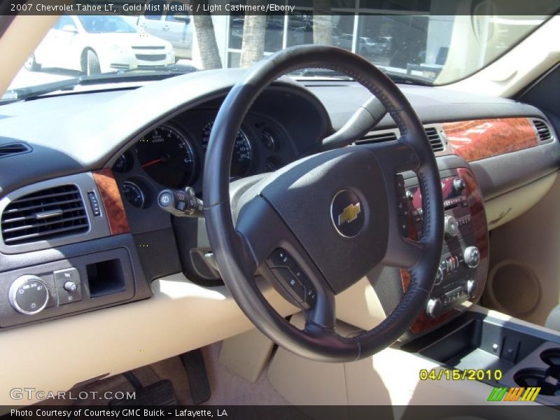 Gold Mist Metallic / Light Cashmere/Ebony 2007 Chevrolet Tahoe LT