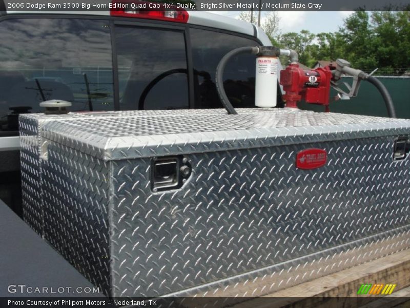 Bright Silver Metallic / Medium Slate Gray 2006 Dodge Ram 3500 Big Horn Edition Quad Cab 4x4 Dually
