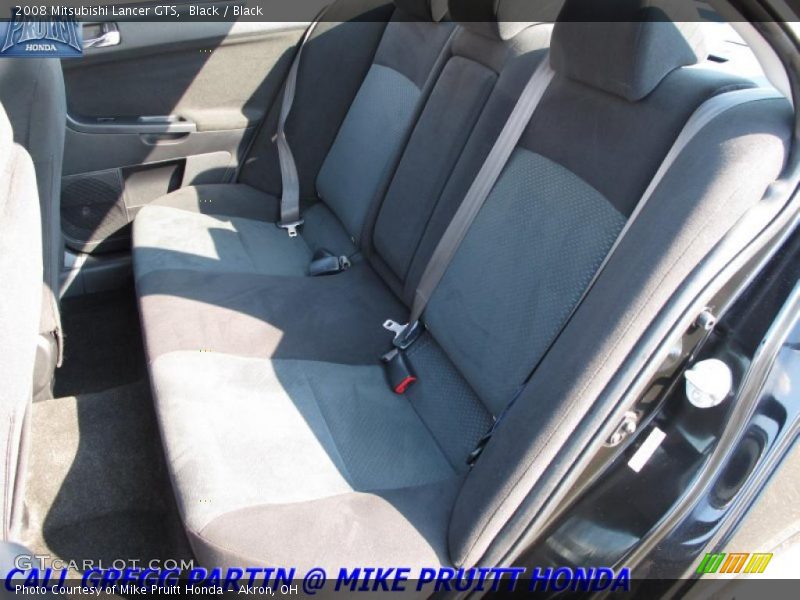 Black / Black 2008 Mitsubishi Lancer GTS