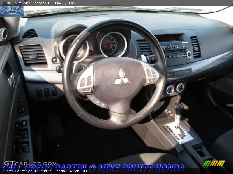 Black / Black 2008 Mitsubishi Lancer GTS