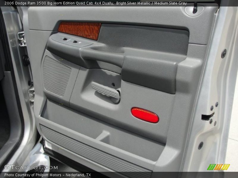 Bright Silver Metallic / Medium Slate Gray 2006 Dodge Ram 3500 Big Horn Edition Quad Cab 4x4 Dually