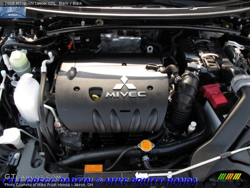 Black / Black 2008 Mitsubishi Lancer GTS