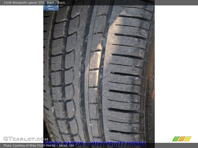 Black / Black 2008 Mitsubishi Lancer GTS