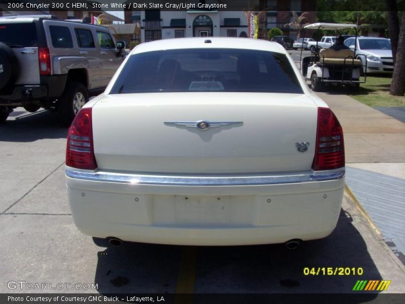 Stone White / Dark Slate Gray/Light Graystone 2006 Chrysler 300 C HEMI