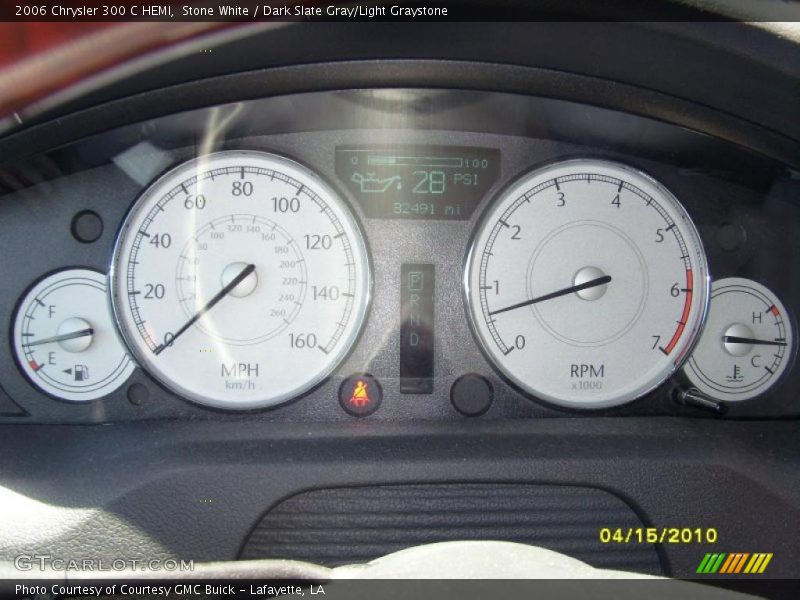Stone White / Dark Slate Gray/Light Graystone 2006 Chrysler 300 C HEMI