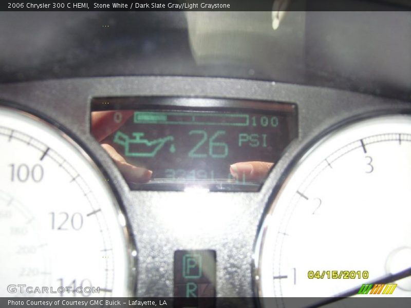 Stone White / Dark Slate Gray/Light Graystone 2006 Chrysler 300 C HEMI
