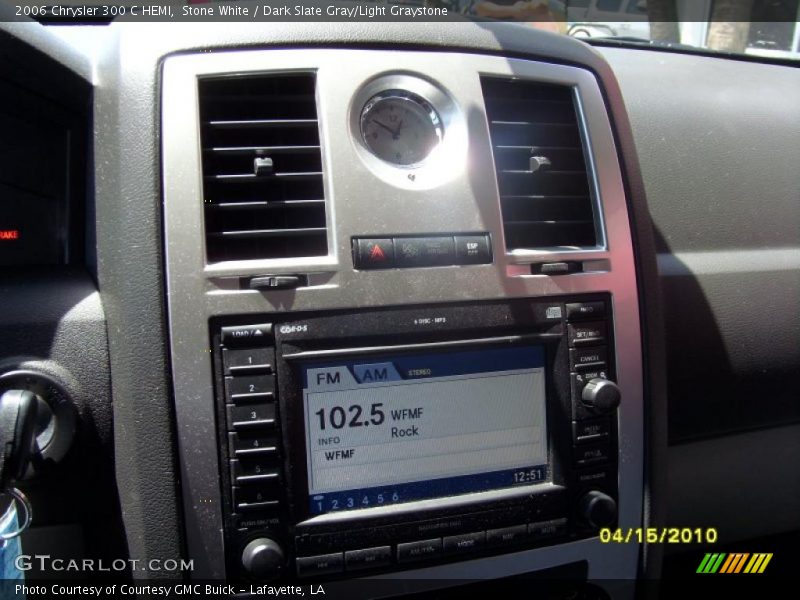 Stone White / Dark Slate Gray/Light Graystone 2006 Chrysler 300 C HEMI